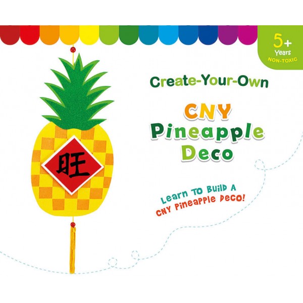 Pineapple Hanging Deco - Pack of 10